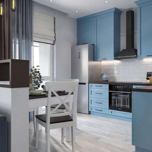 Интерьер квартиры в нежных, мягких оттенках. 07