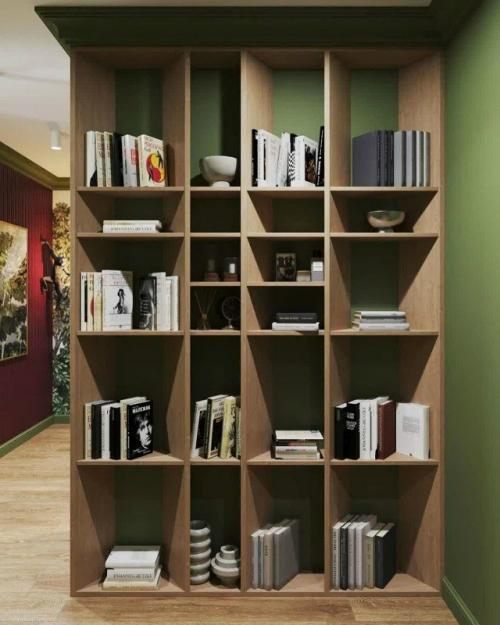 Зелёная прихожая как первое впечатление дома. 04