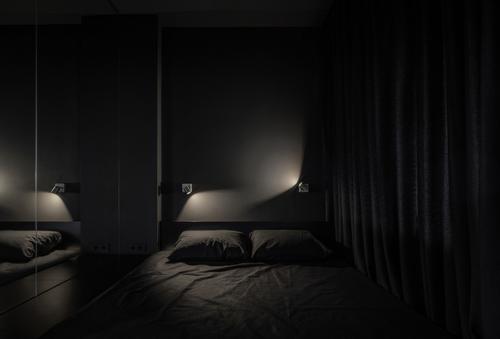 Монохромный интерьер 40-метровой квартиры. 07