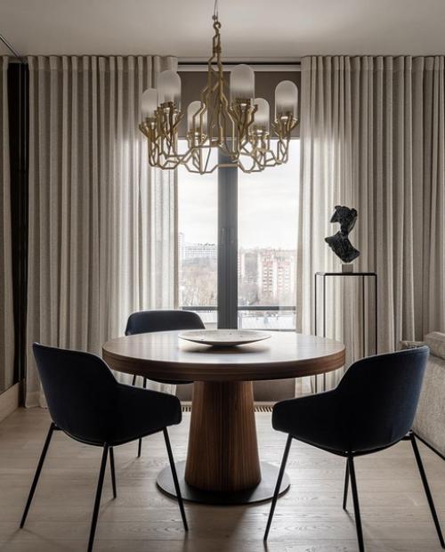 Крутой интерьер, который заиграл на контрастах. 04