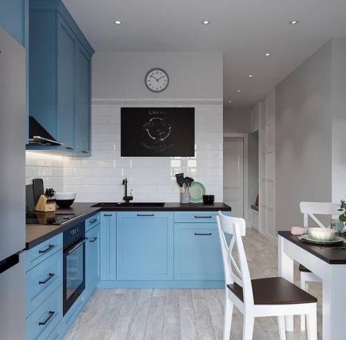 Интерьер квартиры в нежных, мягких оттенках. 06