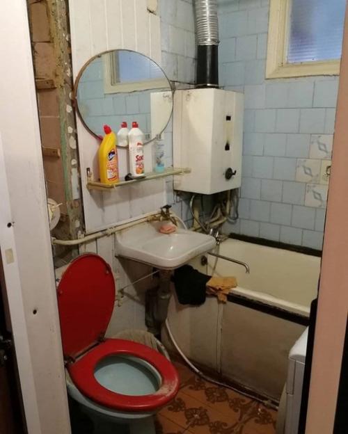 Полное преображение ванной комнаты.