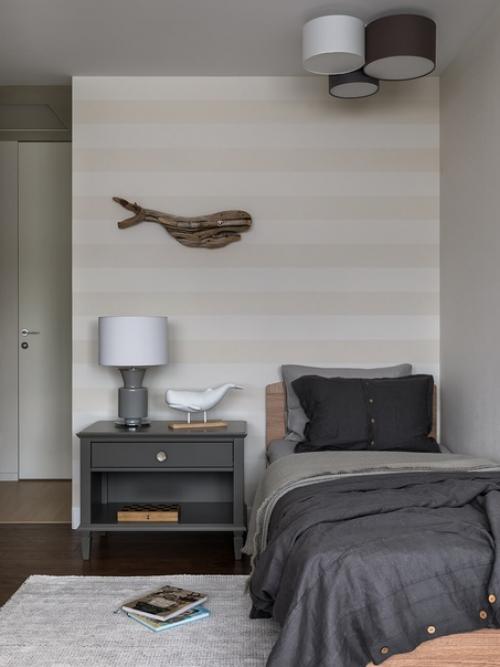 В основе дизайна интерьера - мягкий минимализм: прямые линии, спокойные отделочные материалы и ничего лишнего. 08