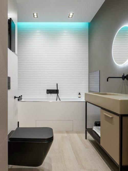 Минимализм как искусство: просторная квартира без лишнего. 07