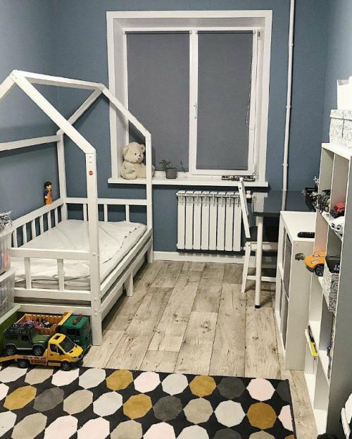 Завершённый ремонт в детской комнате. 02