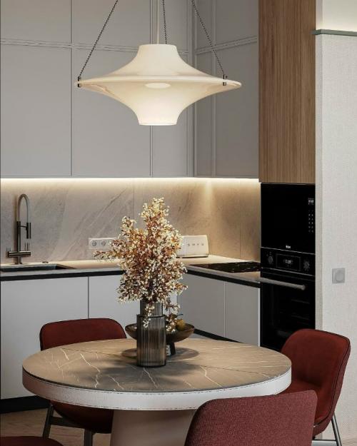 Кухня - гостиная, в которой есть всё. 04