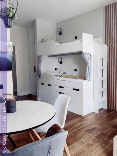 Интерьер и декор квартиры - студии. 01