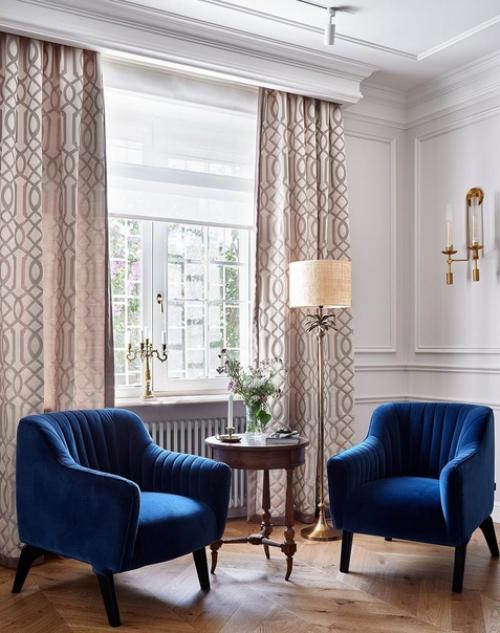 А в этом интерьере за основу взяли американскую классику. 04