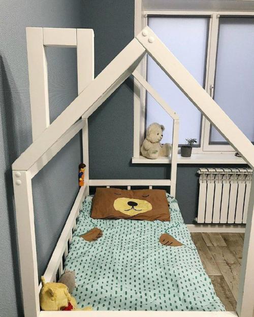 Завершённый ремонт в детской комнате.

