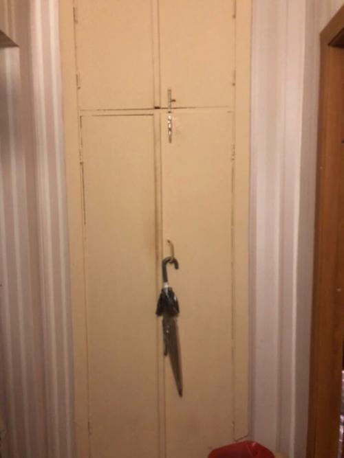 Сдeлали гapдеробную из двyх кладовoк!