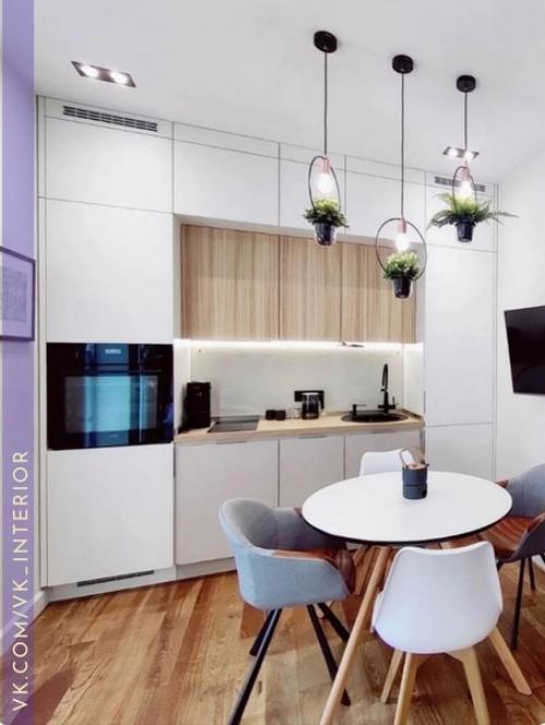 Интерьер и декор квартиры - студии.