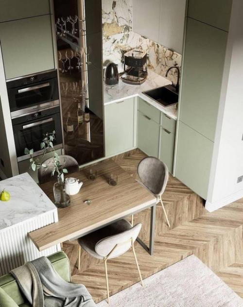 Интересный интерьер квартиры.