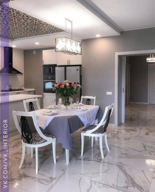 Хорошая кухня!  Я бы на такой с большим удовольствием готовила. 01