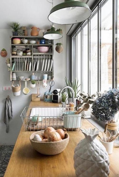 Кухня в деревенском стиле. 02