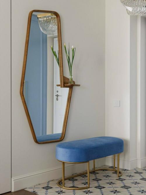 Бело - голубая классика с современными акцентами. 08