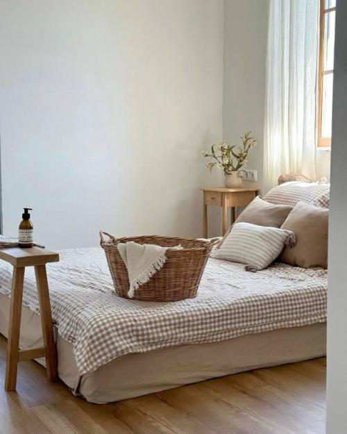 Уют в деталях: плетёные корзины в интерьере. 09