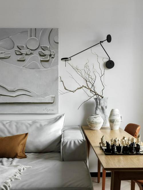 Светлая квартира, где интерьер - фон для жизни. 04