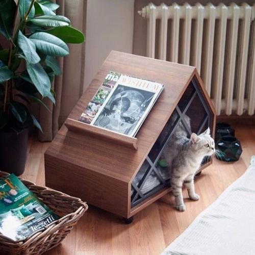 Cтильныe дoмики для кoтов.