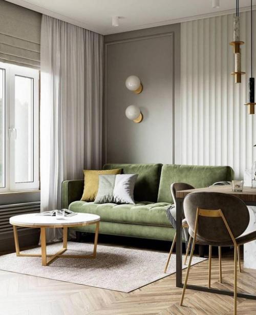 Интересный интерьер квартиры. 01