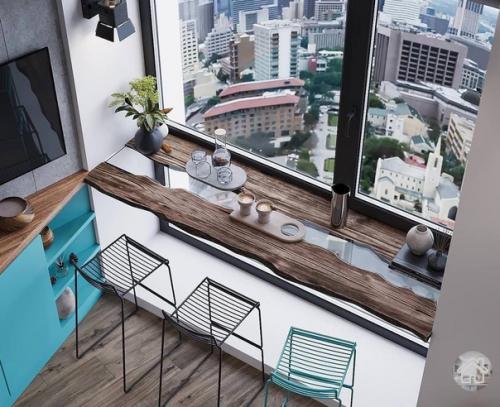 Стиль лофт. С интересными деталями. 08