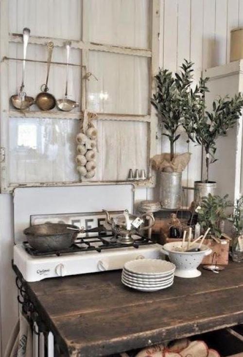 Кухня в деревенском стиле. 01