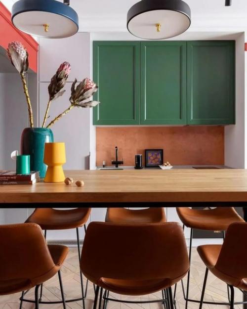 Яркий интерьер, который подойдет для творческих людей. 08