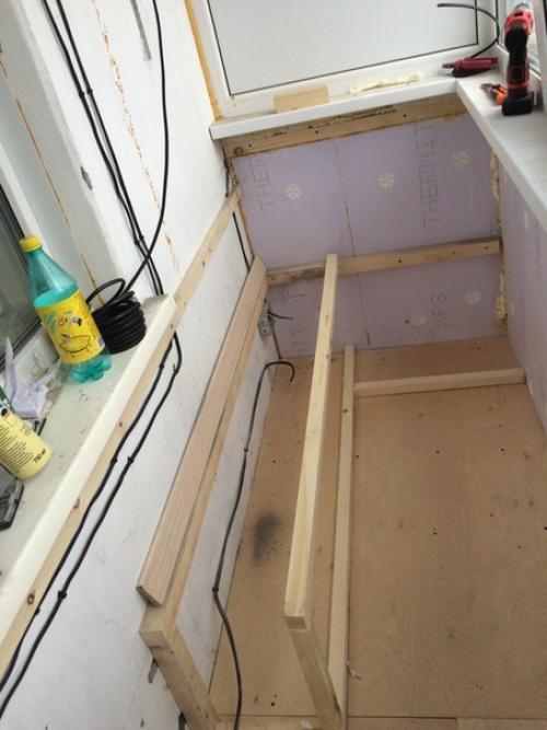 Отремонтировал балкон самостоятельно! 05