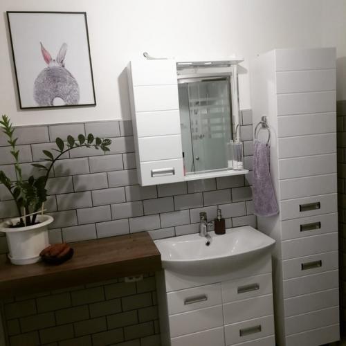 Сделали ремонт в ванной своими руками. 01