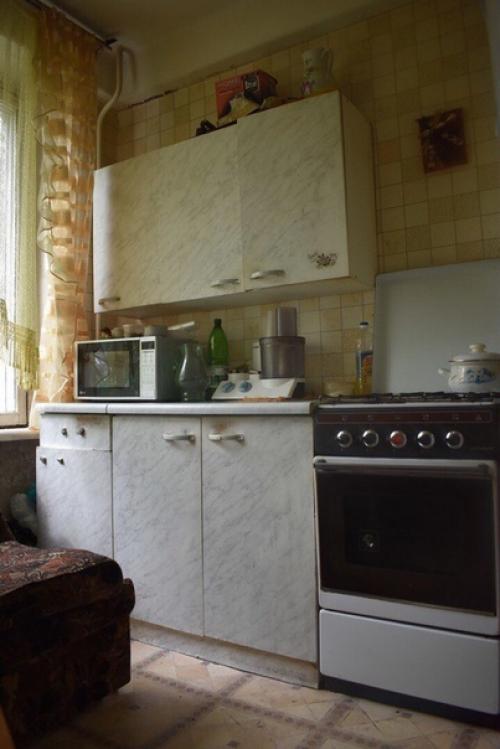 7 м 2 из убитого помещения в уютную кухню!  