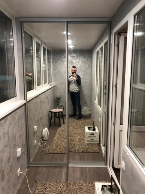 Хочу показать свой балкон, каким он был до и как я его изменил! 08