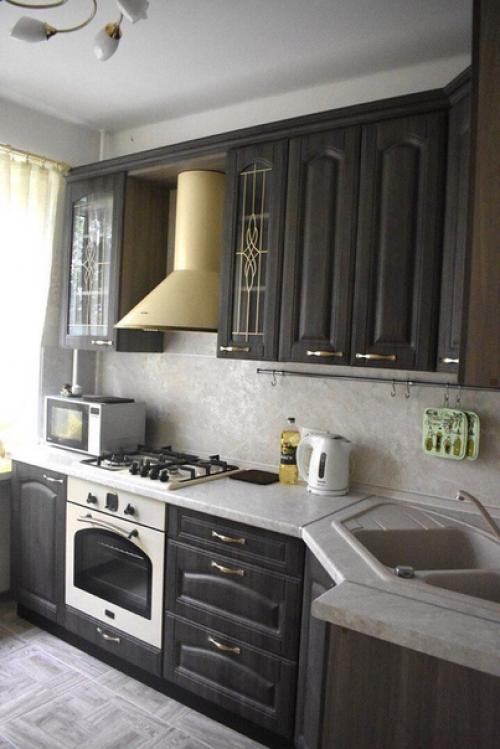 7 м 2 из убитого помещения в уютную кухню! 03