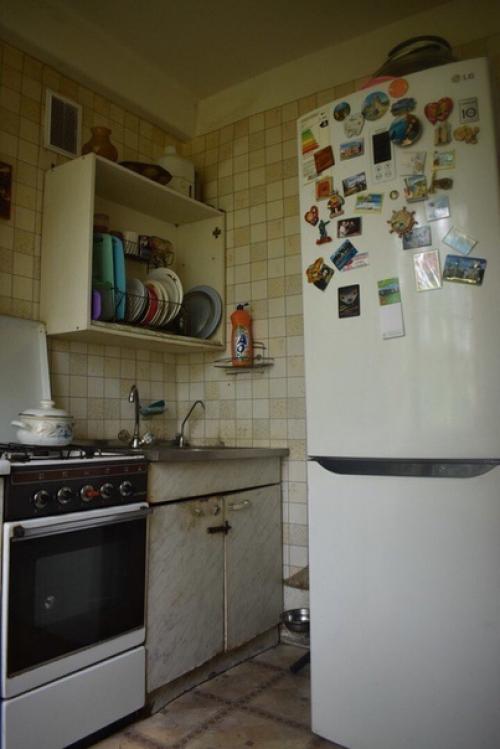 7 м 2 из убитого помещения в уютную кухню! 01