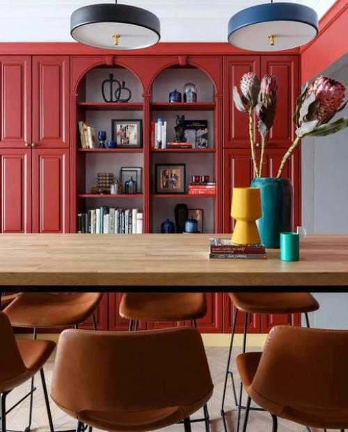 Яркий интерьер, который подойдет для творческих людей. 06