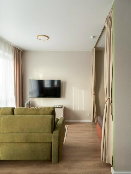 Студия, которая удивляет планировкой. 03