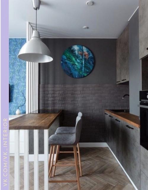 Крутой, минималистичный интерьер. 01