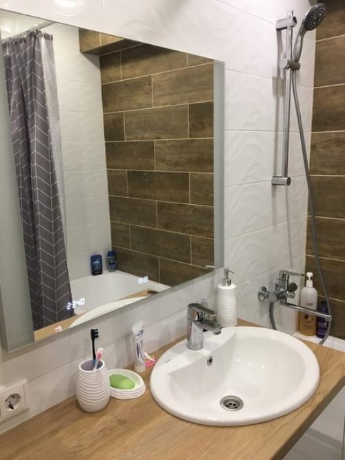 Мы хотим поделиться интерьерами ванной и санузла. 05