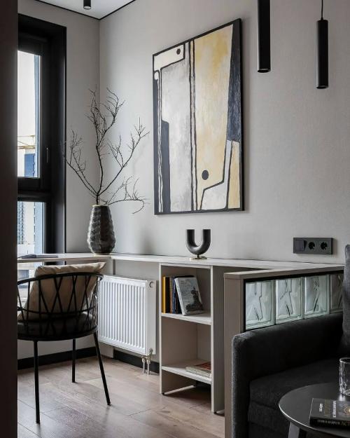 Студия с характером и выразительным акцентом. 01