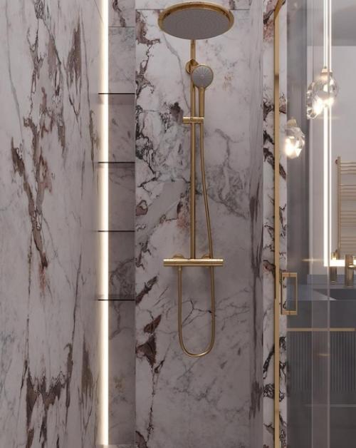 Один из лучших вариантов для оформления ванной комнаты. 02