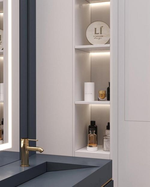 Один из лучших вариантов для оформления ванной комнаты. 03