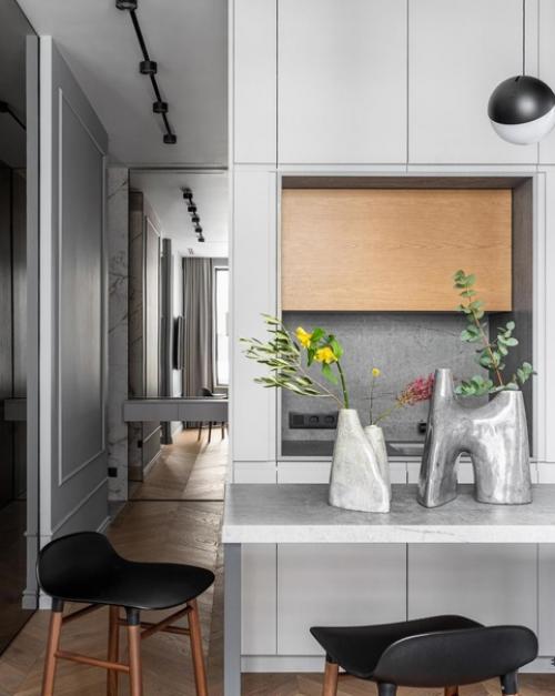 Вот такая интересная квартира для холостяка. 03