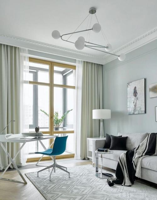 В этом интерьере дизайнерам удалось отыскать идеальный баланс. 04