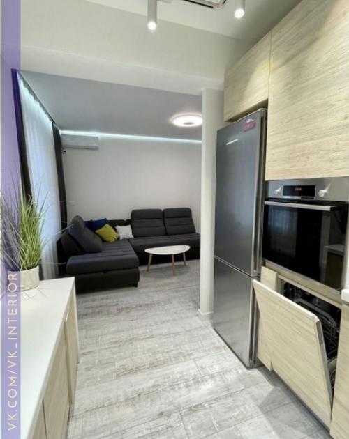 Интерьер и декор кухни - гостиной. 03