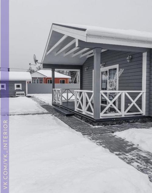 Интерьер и декор коттеджного дома. 01