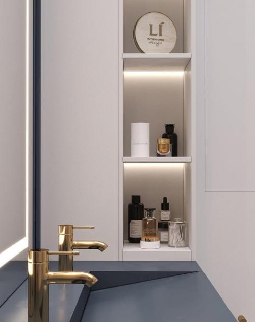 Один из лучших вариантов для оформления ванной комнаты. 01