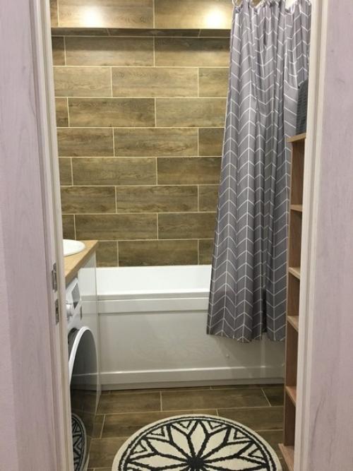 Мы хотим поделиться интерьерами ванной и санузла. 01