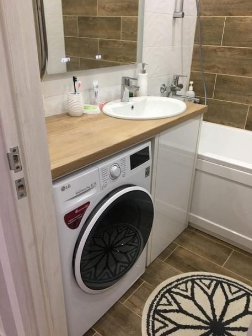 Мы хотим поделиться интерьерами ванной и санузла.