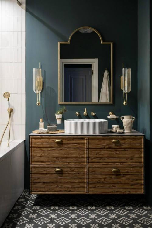 Квартира для молодой художницы в Москве с новогодним декором. 06