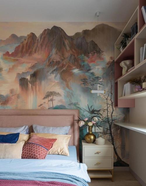 Уютная стильная квартира для девушки.