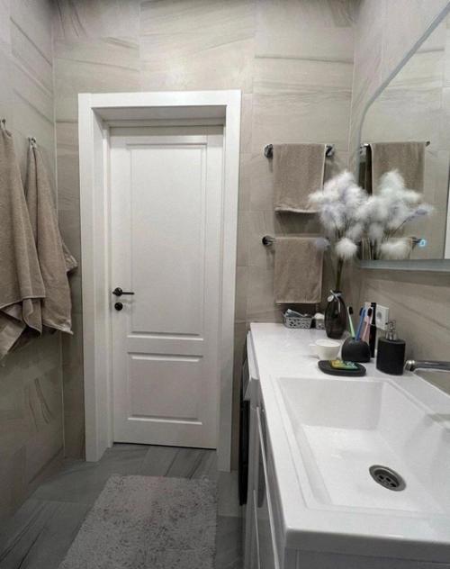 Даже ванная комната в старом доме.