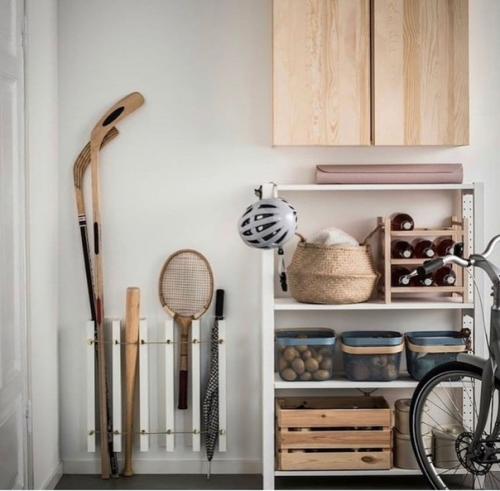 Олна полка из икеа, а сколько разнообразных вариантов её использования: